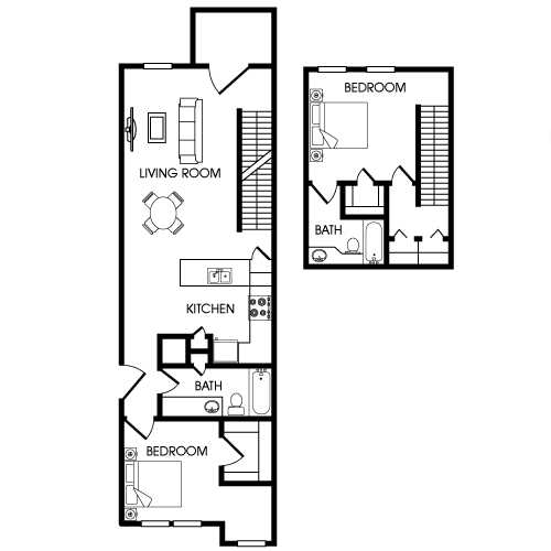 Suite A Floorplan